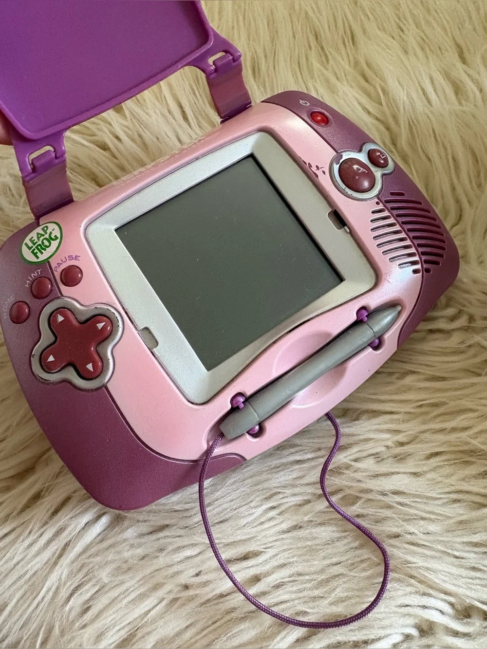 Leapfrog Leapster Multimedia Learning System 7 Games Case Leap Frog Handheld Lot